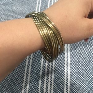 Gold bangles set